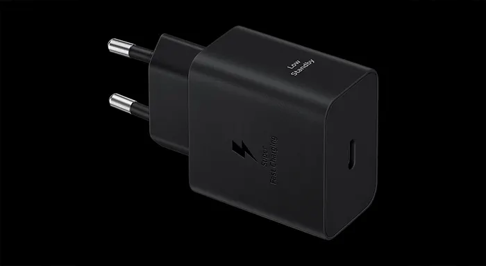 Sạc Samsung 45W không kèm Cáp có thiết kế sang trọng