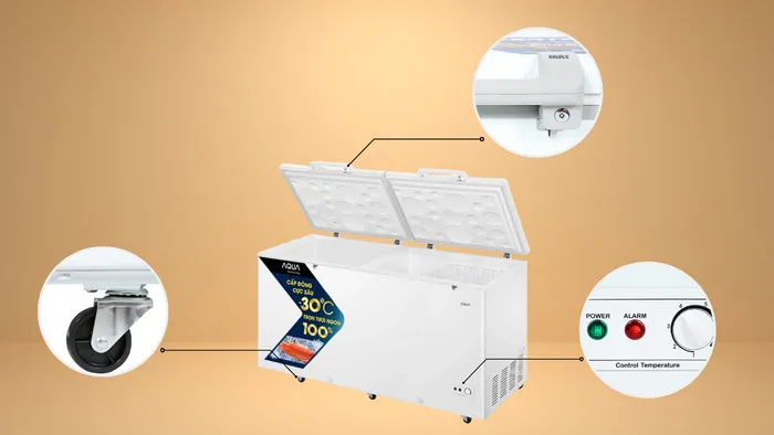 Các tiện ích trên tủ