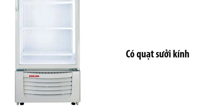 Có quạt sưởi kính