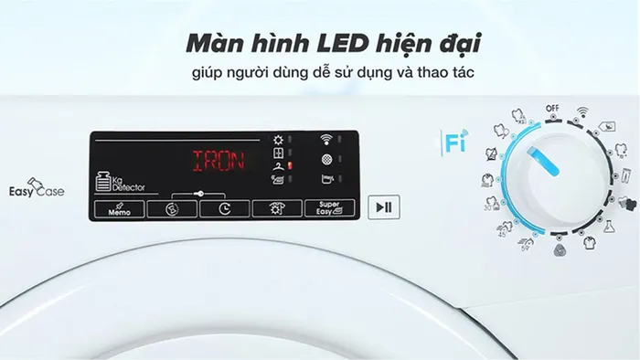 Người dùng có thể tùy chỉnh thời gian và nhiệt độ một cách tiện lợi