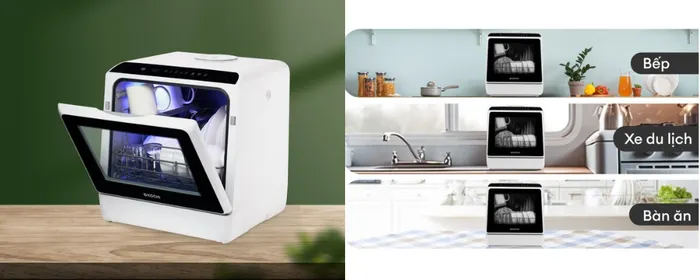 Máy Rửa Chén Kochi DW-C400VN tiết kiệm không gian