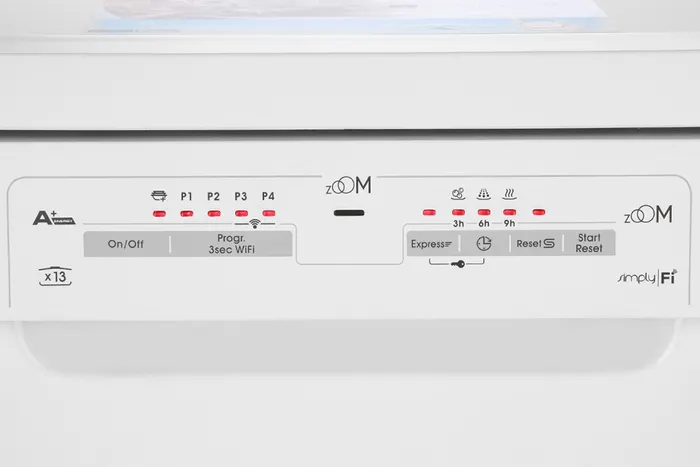 Candy CDPN 1L390PW có bảng điều khiển nút nhấn