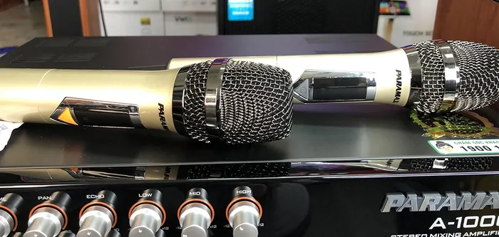 Micro không dây đi kèm amply Paramax A-1000