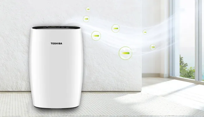 Khả năng tăng cường Ion âm của máy lọc không khí Toshiba CAF-N30(W)VN