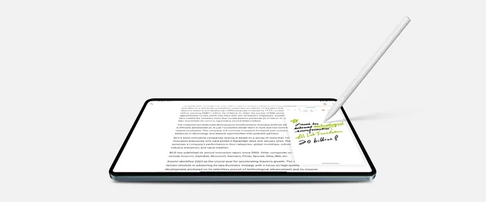 Smart PEN Xiaomi tương thích cao với các dòng máy tính bảng Xiaomi