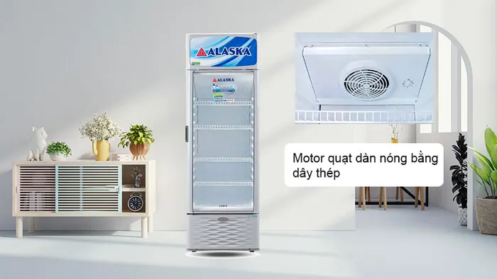 Motor quạt dàn nóng bằng dây thép làm lạnh nhanh và sâu