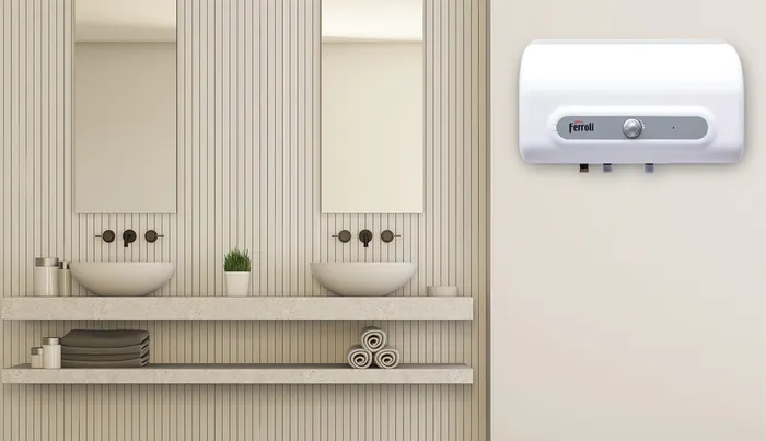 Thiết kế hiện đại của Máy Nước Nóng Gián Tiếp Ferroli QQ Evo 15L ME