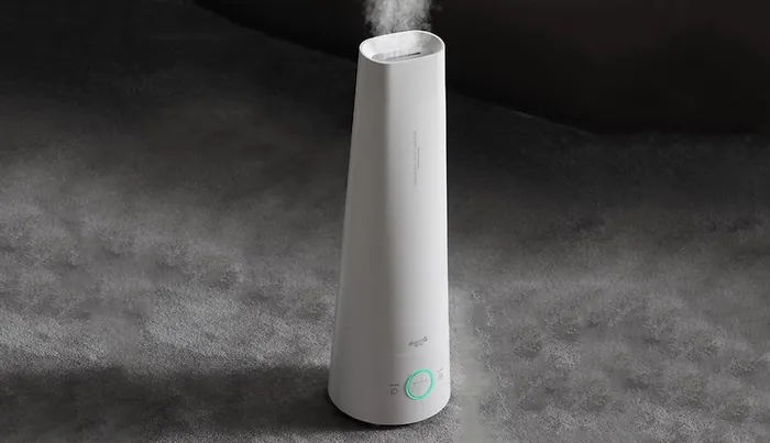 Máy phun sương Deerma LD210 được làm từ chất liệu nhựa ABS cao cấp 