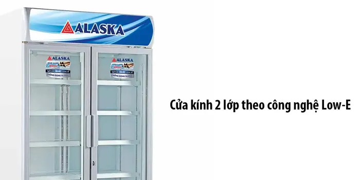 Cửa kính 2 lớp theo công nghệ Low-E giúp mặt kính luôn trong suốt