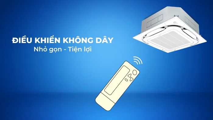Điều khiển không dây hỗ trợ tùy chỉnh máy lạnh từ nhiều vị trí