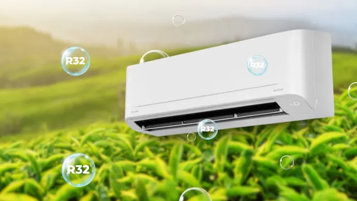 Máy Lạnh Toshiba Inverter 2.5 Hp RAS-H24S5KCV2G-V sử dụng gas R32