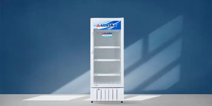 Tủ Mát Alaska 270 Lít LC-455H có đèn LED hiện đại