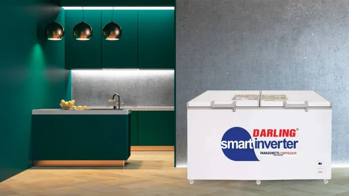 Tủ Đông Darling Inverter 870 Lít DMF-8779ASI sở hữu thiết kế tối giản