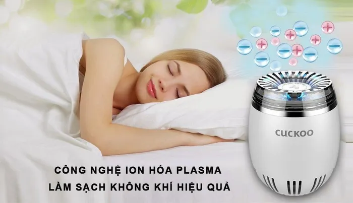 Công nghệ ion hóa Plasma của máy lọc không khí Cuckoo AC-03V10W