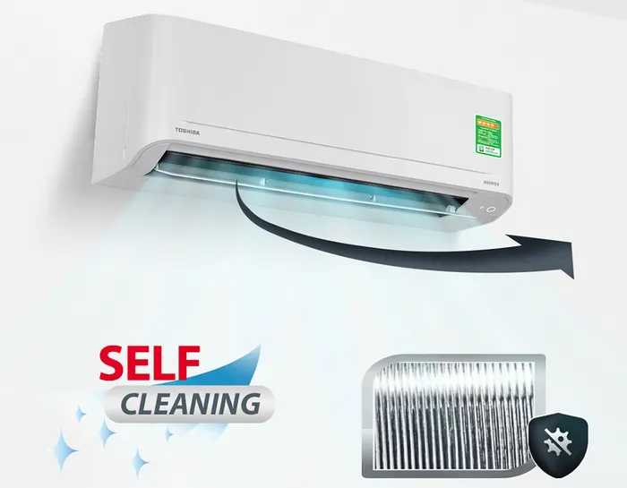 Tính năng Self clean của máy lạnh Toshiba RAS-H10S5KCV2G-V