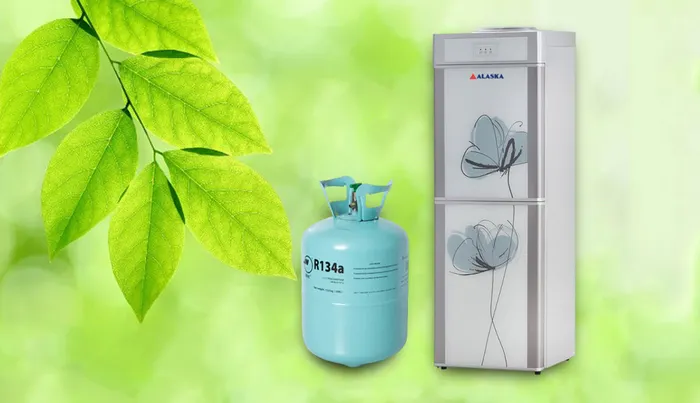 Máy nóng lạnh Alaska R-10 sử dụng gas R134a