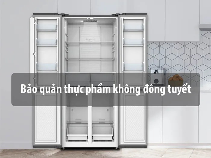 Bảo quản thực phẩm không đông tuyết