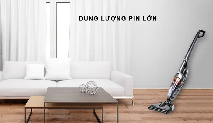Máy Hút Bụi Philips FC6168 có dung lượng pin lớn