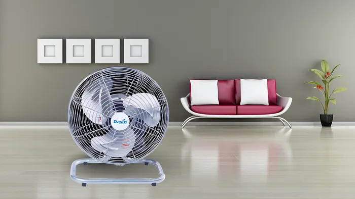 Quạt sàn Dasin KDD-1435 sở hữu thiết kế hiện đại 