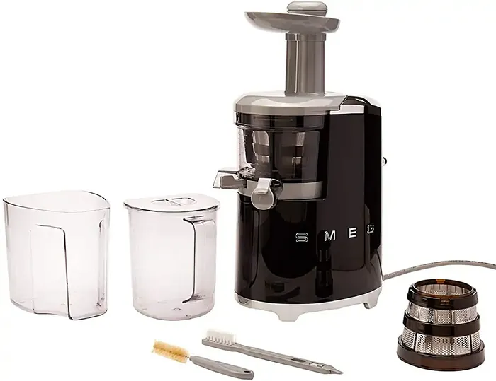 Máy ép chậm Smeg SJF01BLEU, màu đen sang trọng
