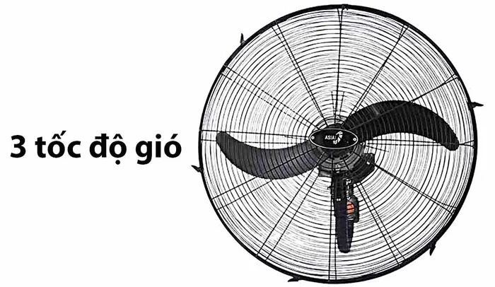 Quạt treo công nghiệp Asiavina L24001-DV0 tích hợp 3 tốc độ gió 