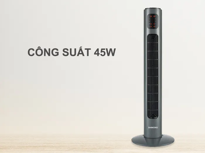 Shimono SM-TF38SP (G) hoạt động với công suất 45W