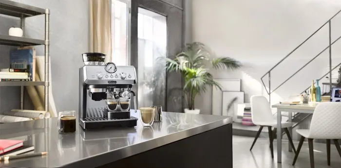 Menu của máy pha cà phê Delonghi EC9155.MB được cài đặt sẵn