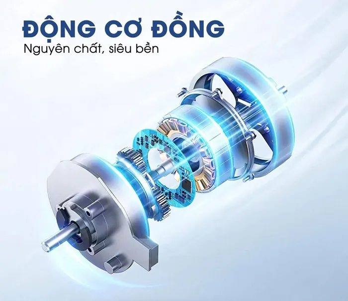 Động cơ máy xay sinh tố Kalite KLB650 bằng đồng 