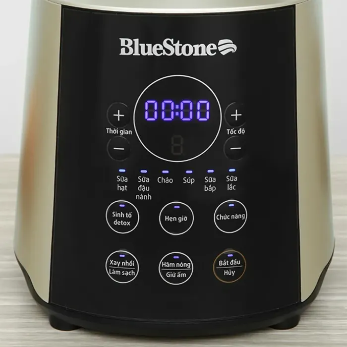 Bảng điều khiển của máy xay nấu đa năng Bluestone BLB-6033