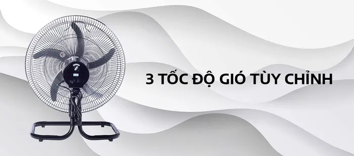 Limpio KHDB-2050 trang bị 3 tốc độ gió tùy chỉnh