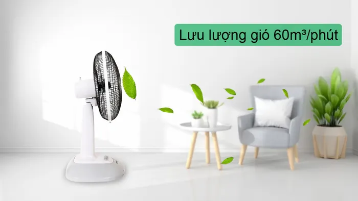 Quạt bàn Benny BFT46 công suất mạnh mẽ