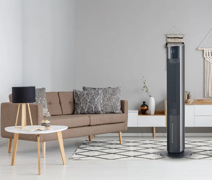 Quạt tháp làm mát Shimono SM-CTF42B ghi điểm với thiết kế hiện đại