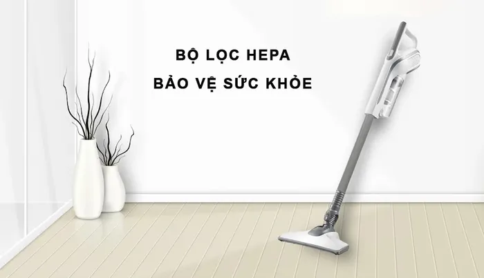 Perfect SV11 được trang bị bộ lọc HEPA bảo vệ sức khỏe gia đình