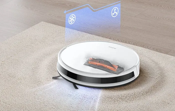 Dreame E10 tăng cường lực hút cho bề mặt thảm