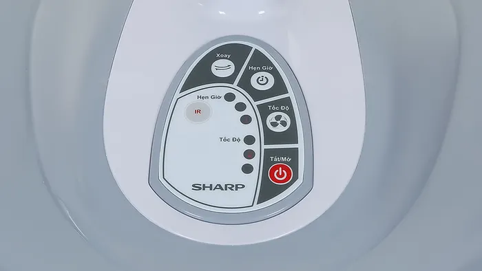 Sharp PJ-L40RV-LG điều chỉnh 3 tốc độ gió bằng nút nhấn