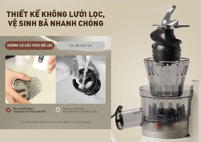 Máy ép Joyoung JSJ-550 không lưới lọc