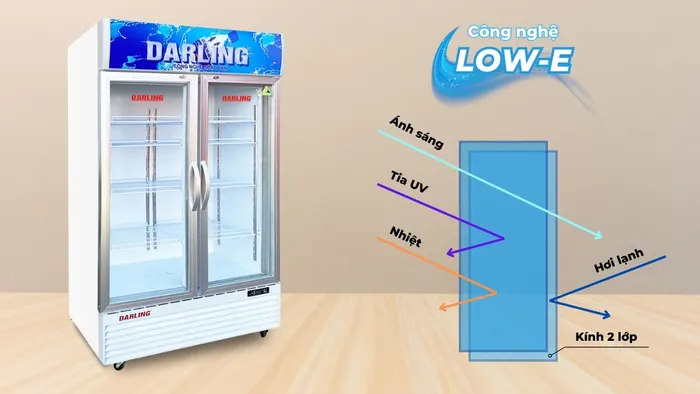 Cửa kính 2 lớp được ứng dụng công nghệ Low-E