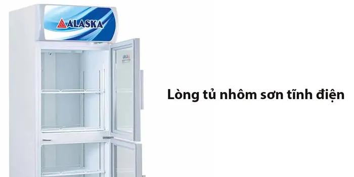 Lòng tủ nhôm sơn tĩnh điện