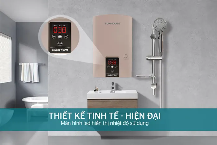 Máy nước nóng trực tiếp Sunhouse SHA-9454EP 4500W
