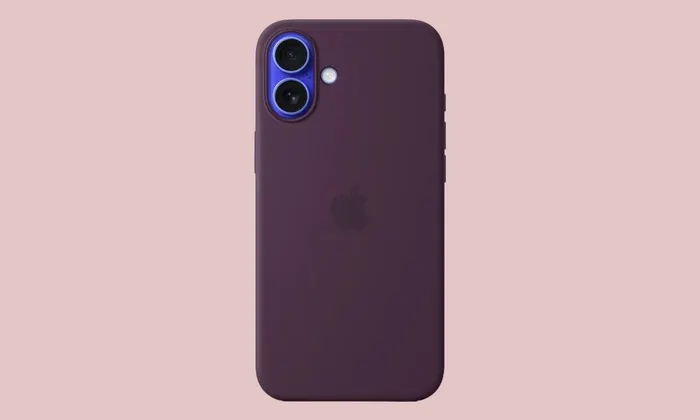 Ốp Lưng iPhone 16 Silicone Case Plum bảo vệ toàn diện cho iPhone 