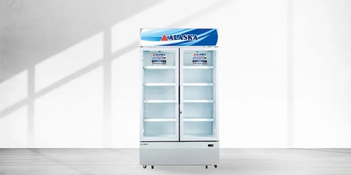Tủ Mát Alaska Inverter 800 Lít LCI-800C có khay kệ chắc chắn