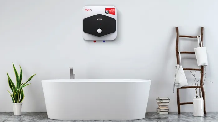 Thiết kế Máy Nước Nóng Gián Tiếp Rossi 15 Lít Eleganz-C REC15SQ