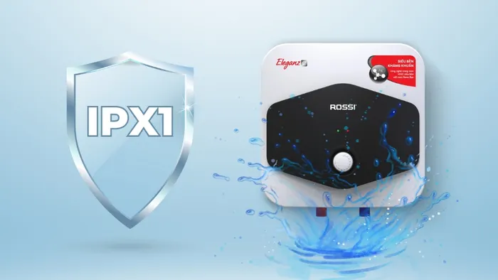Vỏ ngoài của máy đạt chuẩn IPX1