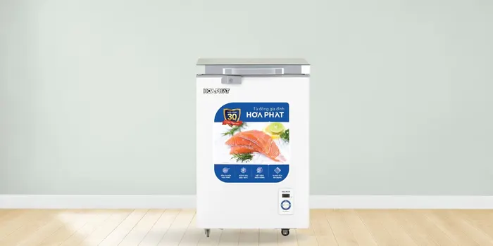 Tủ Đông Hòa Phát 107 Lít HPF AD6107.T1 thiết kế hiện đại, phù hợp với mọi không gian