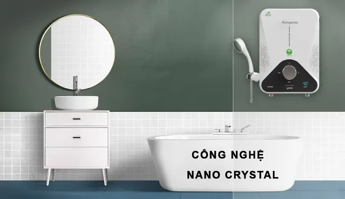 Kangaroo KG588WP được tích hợp công nghệ kháng khuẩn Nano Crystal