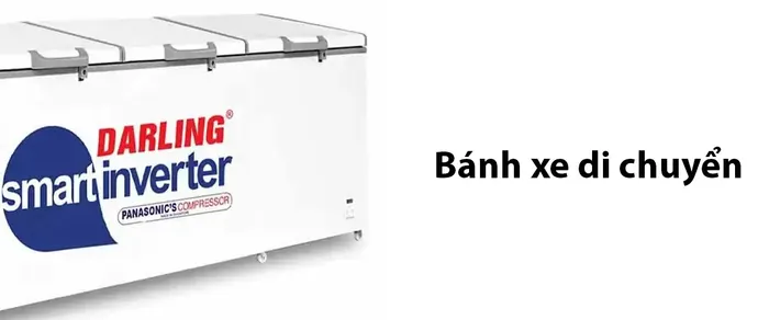 Tủ trang bị bánh xe chắc chắn