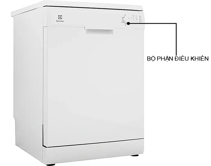 Bộ phận điều khiển của máy rửa chén Electrolux ESF5206LOW