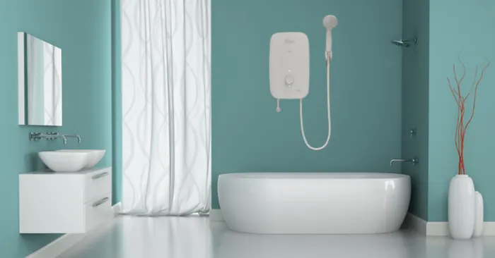 Máy nước nóng trực tiếp Centon đi kèm vòi sen tiện lợi
