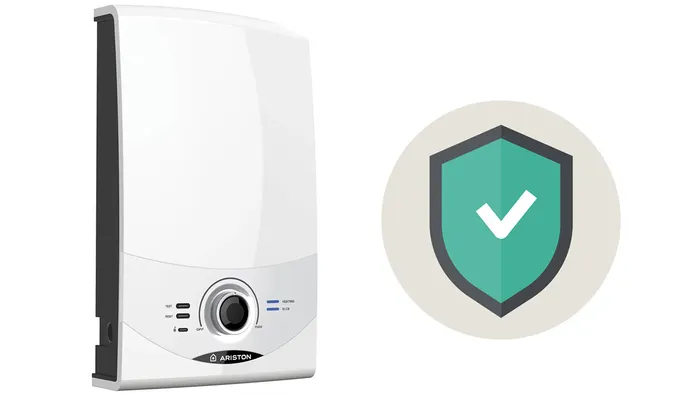 Ariston SM35PE-VN trang bị hệ thống an toàn đồng bộ