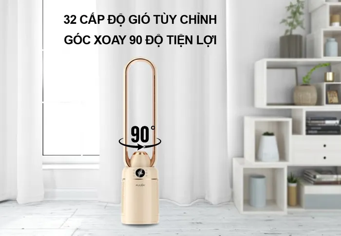 Quạt Magic Eco AC-305 với góc xoay 90 độ